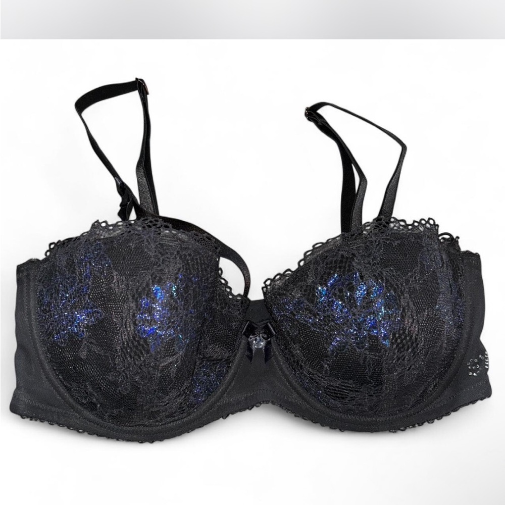 Elegant grey Lace Bra